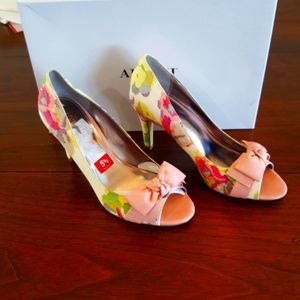 Alfani floral 3.5 inch heels